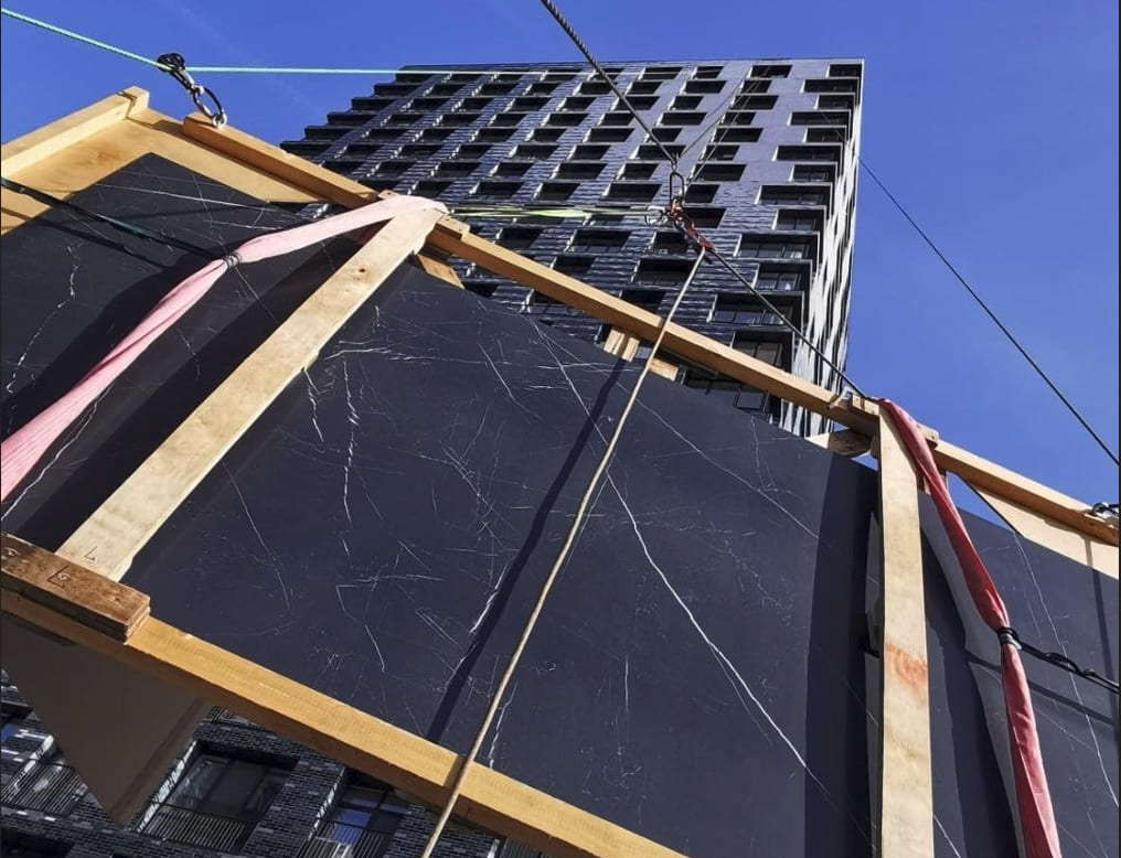 Подъем керамогранита)